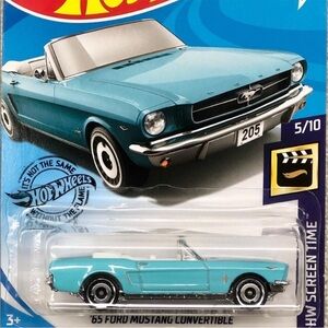 🔥'65 Ford Mustang Convertible - Hot Wheels